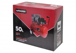 Mader Compresseur D´air 9380 50L 3HP Rouge