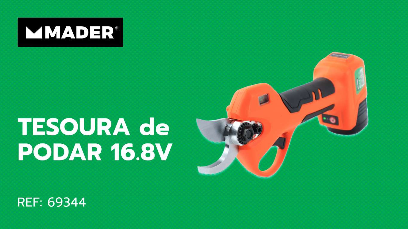 Tesoura de Poda 16.8V | MADER® | Garden Tools